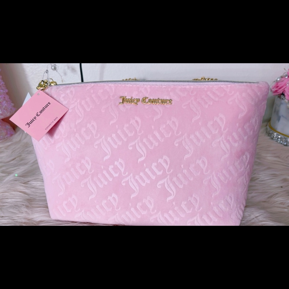 Juicy couture makeup bag